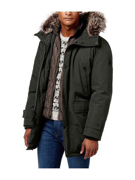 michael kors mens bib snorkel coat|Michael Michael Kors Men's Snorkel Coat .